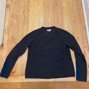 Kinross Cashmere Grey Sweater